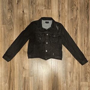 Risen Los Angeles Classic Black Jean Jacket Timeless Design
